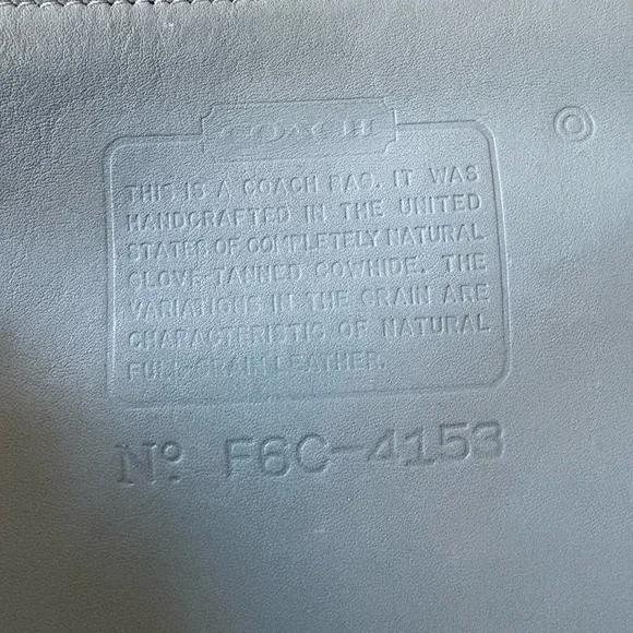 Vintage Coach Bleecker Bucket 4153 Ocean HTF 1996 - Picture 7 of 8